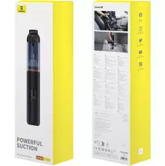 Baseus A5 Kablosuz El Süpürgesi 16000PA Güçlü 130W Araç içi Şarjlı Süpürge