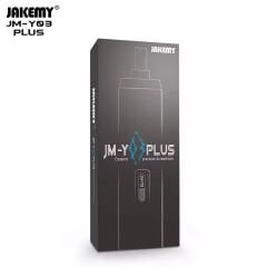 Jakemy JM-Y03+ 43'ü 1 Arada Şarjlı Elektrikli Hassas Tornavida Seti LED Işıklı Mıknatıslayıcı