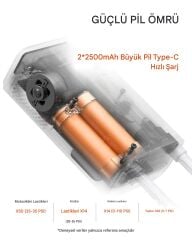 Qicycle N3 150PSI Elektrikli Taşınabilir Hava Pompası Araç Lastik Şişirme Kompresörü