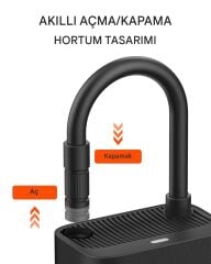 Qicycle N3 150PSI Elektrikli Taşınabilir Hava Pompası Araç Lastik Şişirme Kompresörü