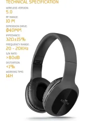 Powerway Justone Kulak Üstü Bluetooth Kulaklık Ios & Android Uyumlu Micro Sd & Aux Girişli