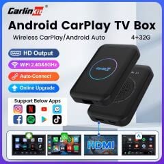 Carlinkit Tbox Lite S Kablosuz Carplay 4gb Ram 32GB Rom Android Youtube Netflix Video Oynatma Mini HDMI Output