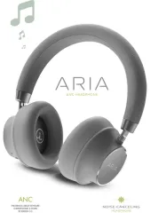 Powerway Aria Kulak Üstü Bluetooth Kulaklık Gümüş Kablosuz Ayarlanabilir Aktif Gürültü Önleyici