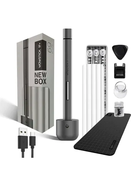Wowstick 1f+ Yeni Kutu 64 Parça Şarj Edilebilir Hassas Tornavida Seti
