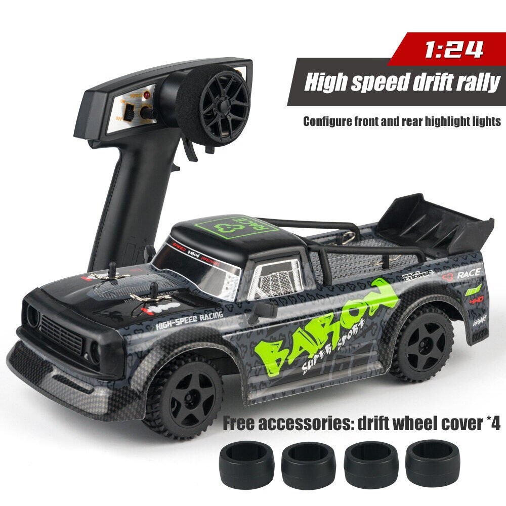 SG PINECONE 2411 RTR Uzaktan Kumandalı Yarış Arabası 1/24 2.4G RWD RC Araba Şarjlı Drift LED Yüksek Hızlı 20km/s