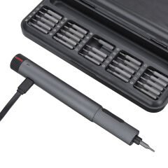 AtuMan Duka E2 Hassas Elektrikli Tornavida Seti 29 Parça Çift Seviyeli 210RPM Hızlı Şarjlı