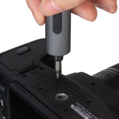 AtuMan Duka E2 Hassas Elektrikli Tornavida Seti 29 Parça Çift Seviyeli 210RPM Hızlı Şarjlı