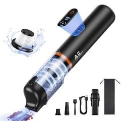 Baseus A5 Kablosuz El Süpürgesi – 16000PA Güçlü, 130W Motor, 30DK Batarya, Type-C Şarjlı Araç Ev Ofis Temizlik Hafif