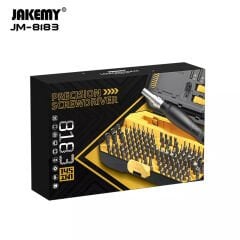 JAKEMY JM-8183: 145'i 1 Arada Çok Amaçlı Hassas Tamir Tornavida Seti
