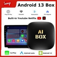 Akıllı Multimedya Kutusu Android 13 32GB Kablosuz Carplay Ai Box Youtube Netflix Google Playstore