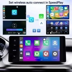 Akıllı Multimedya Kutusu Android 13 32GB Kablosuz Carplay Ai Box Youtube Netflix Google Playstore