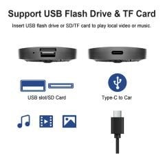 Akıllı Multimedya Kutusu Android 13 32GB Kablosuz Carplay Ai Box Youtube Netflix Google Playstore
