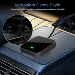 Phoebus Carplay & Android Auto Adaptör Android 13 4GB+64GB Youtube Netflix Video Oynatma Kutusu