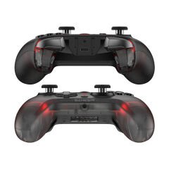 Gamesir Cyclone 2 Kablosuz Gamepad Oyun Kolu RGB Hall Joystick for PC/Android/iOS/Switch Çoklu Bağlantı Modu Siyah (Standart)