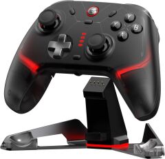 Cyclone 2 Kablosuz Gamepad Oyun Kolu RGB Hall Joystick for PC/Android/iOS/Switch Çoklu Bağlantı Modu Siyah(Şarj İstasyonu Sürümü)