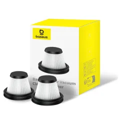 Orijinal Baseus Filtre A5 Taşınabilir Mini El Süpürgesi için Yedek Hepa Aksesuar (2 adet)