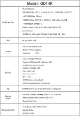 Dcolor GD1 4K TV Stick Android 11™ 2GB+16GB Google Netflix L1 Sertifikalı Lisanslı Box Sesli Komut