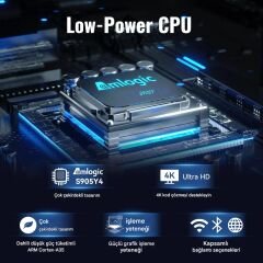 Dcolor GD1 4K TV Stick Android 11™ 2GB+16GB Google Netflix L1 Sertifikalı Lisanslı Box Sesli Komut