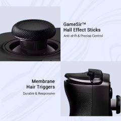 GameSir X5 Lite Mobil Oyun Kontrolcüsü: Hall Effect, Turbo, Type-C, Android/iOS iPhone 15/16 Uyumlu Gamepad