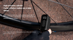 QiCYCLE Nano Taşınabilir Mini Elektrikli Lastik Şişirme Pompası Bisiklet Scooter