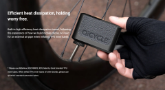 QiCYCLE Nano Taşınabilir Mini Elektrikli Lastik Şişirme Pompası Bisiklet Scooter